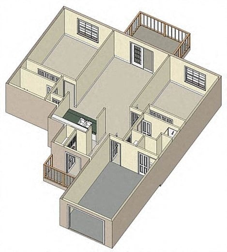B8R-2 / 2 floorplan